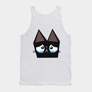 vintage-cat-cry Tank Top